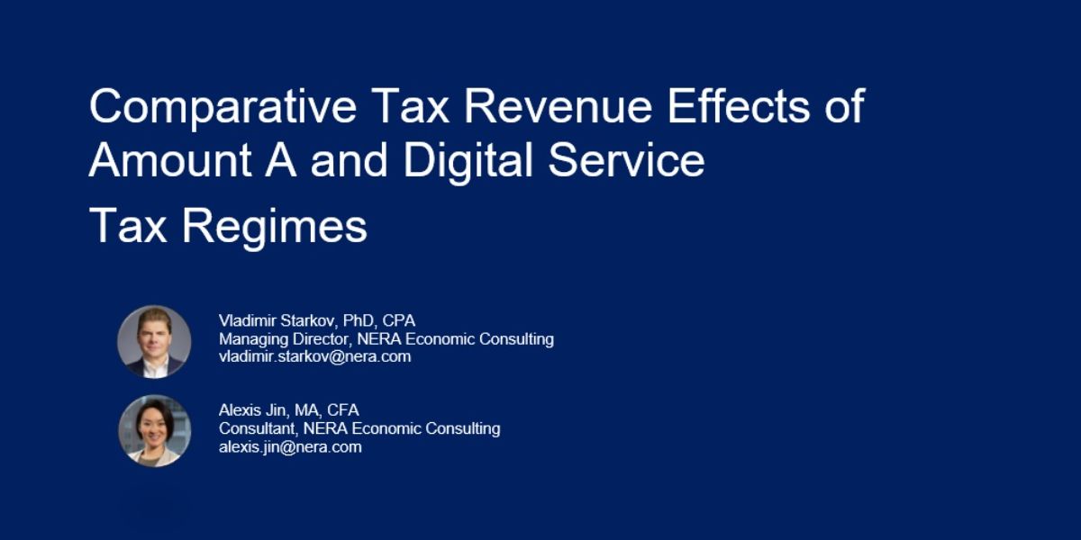 Comparative Tax Revenue Effects of Amount A and Digital Service Tax Regimes