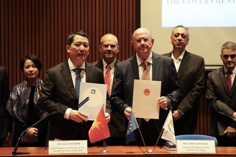Cyprus, Vietnam sign income tax treaty