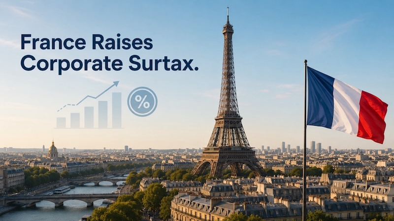 France updates guidance on temporary corporate income tax surtax for large companies