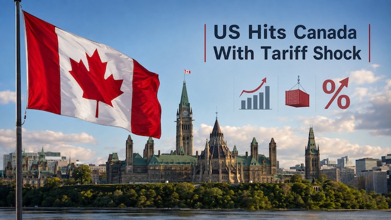 US set to impose 50% tariffs on Canadian goods