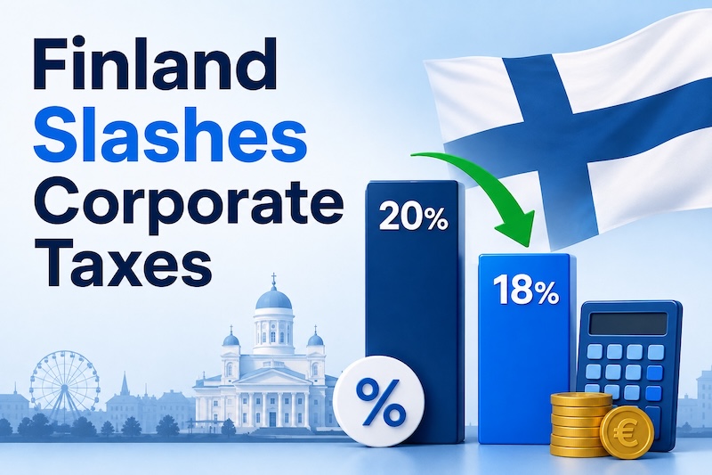 Finland proposes corporate tax cuts in draft 2027 budget