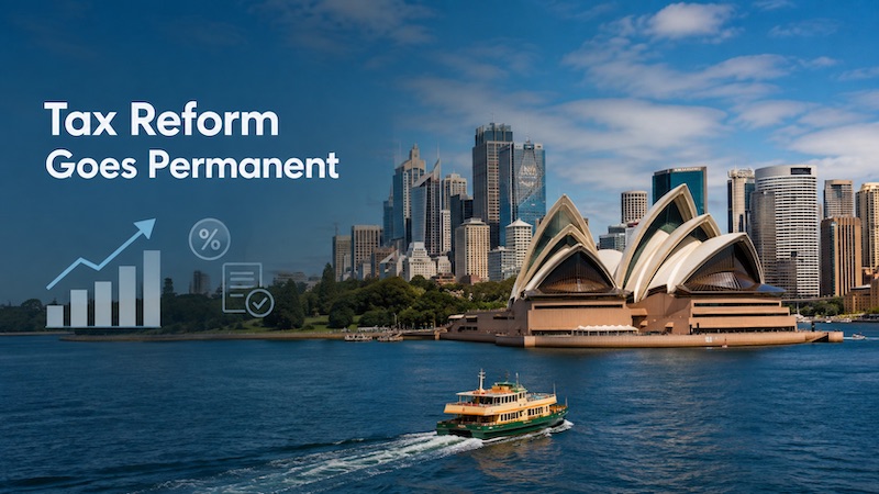 Australia: Senate passes tax reform bill introducing permanent loss carry-back, AUD 20,000 asset write-off