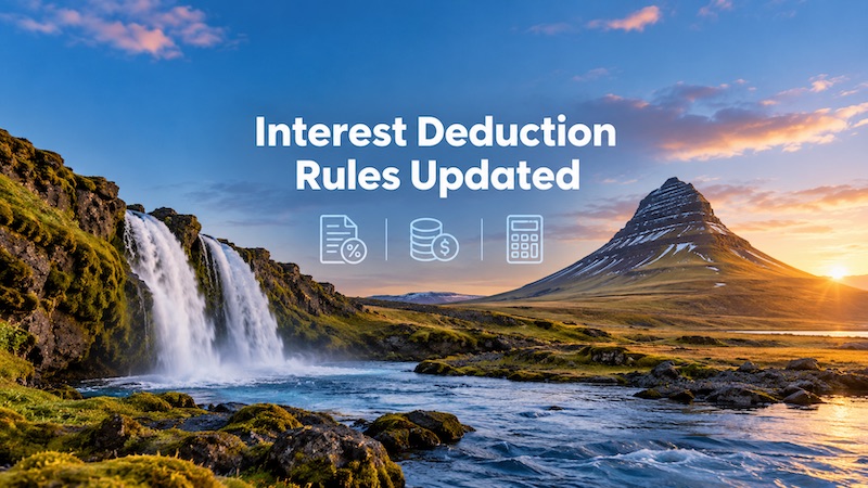 Iceland: MoF consults tax law changes on interest deductions, charities, rulings and nicotine products