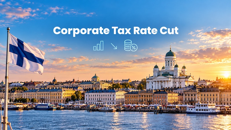 Finland proposes corporate and personal income tax cuts in 2027 Budget