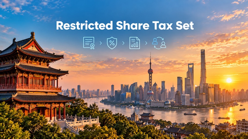 China sets 20% tax rate on restricted share sales