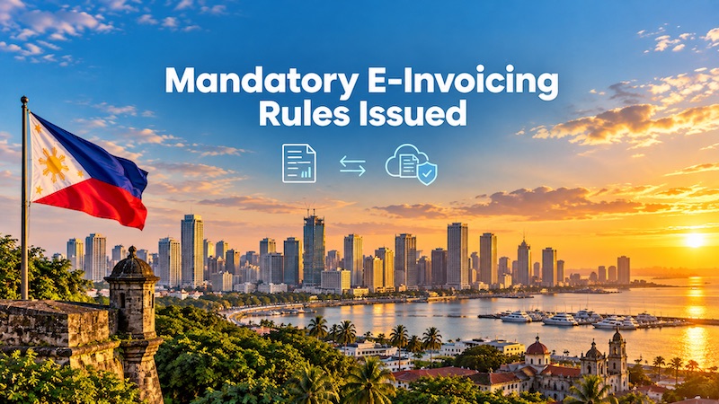 Philippines: BIR issues rules for mandatory electronic invoicing