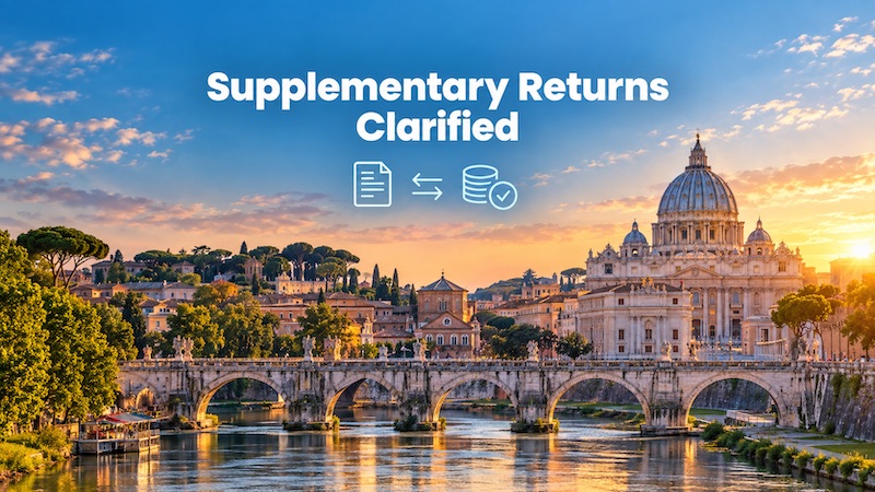 Italy: Tax Authority clarifies corrections to digital services tax returns