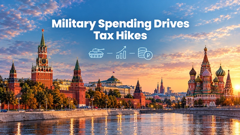 Russia plans tax increases to fund military spending through 2029