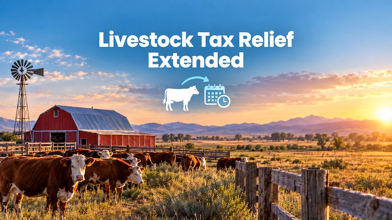 US: IRS extends livestock tax relief for drought-affected farmers