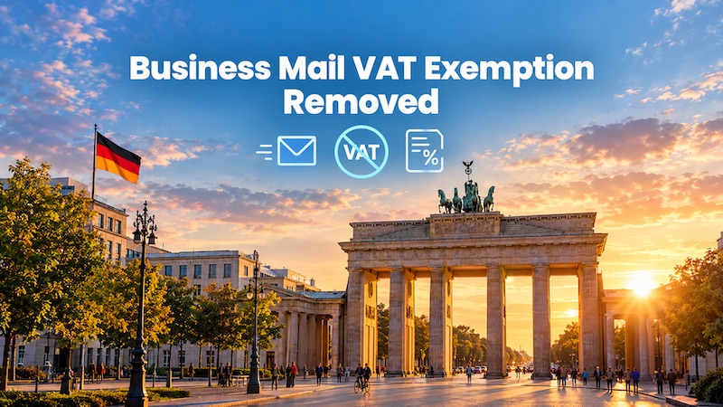 Germany: Cabinet approves proposal to remove VAT exemptions for business mail