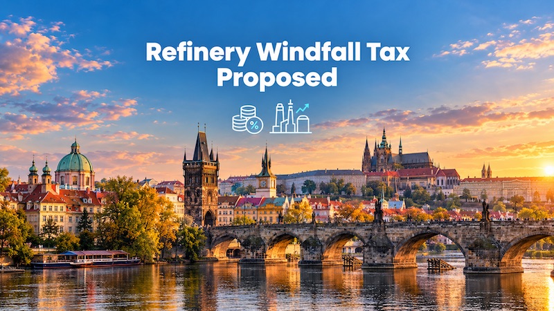 Czech Republic: Lower House advances windfall tax on refinery profits