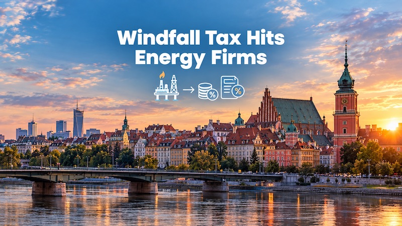 Poland enacts windfall tax on energy firms