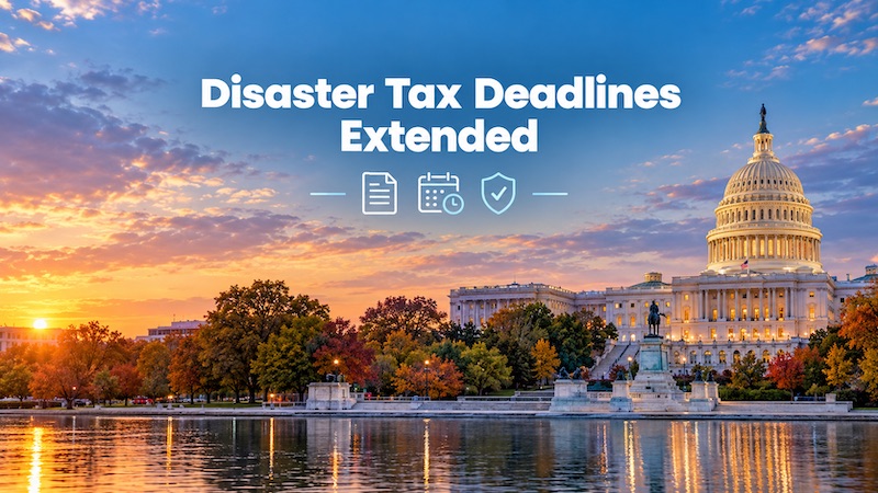 US extends tax deadlines for disaster-affected taxpayers in eight jurisdictions