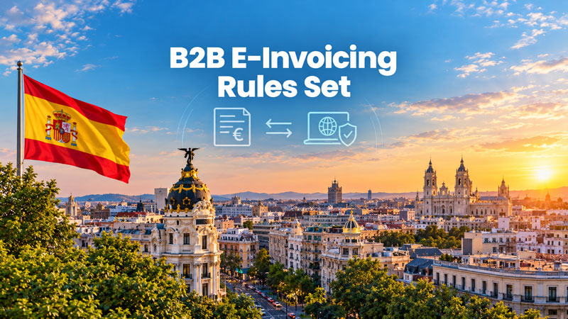 Spain: MoF confirms mandatory B2B e-invoicing timeline