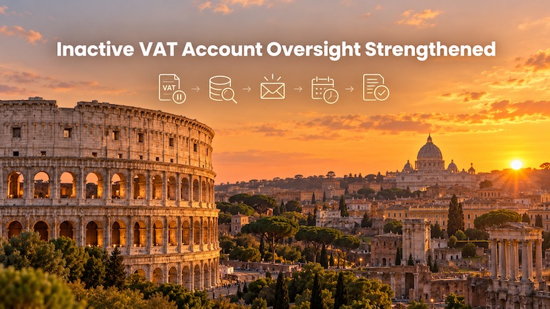 Italy revises inactive VAT account closure rules, introduces reactivation procedure