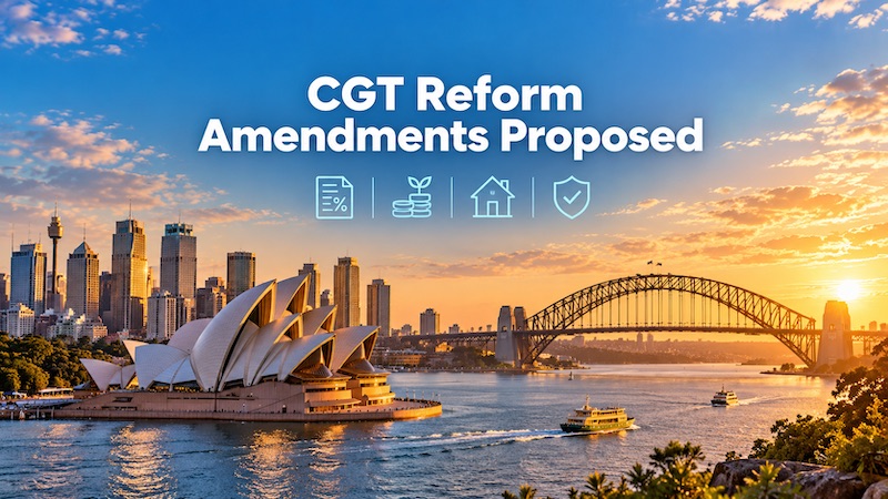 Australia tables further amendments to CGT reforms