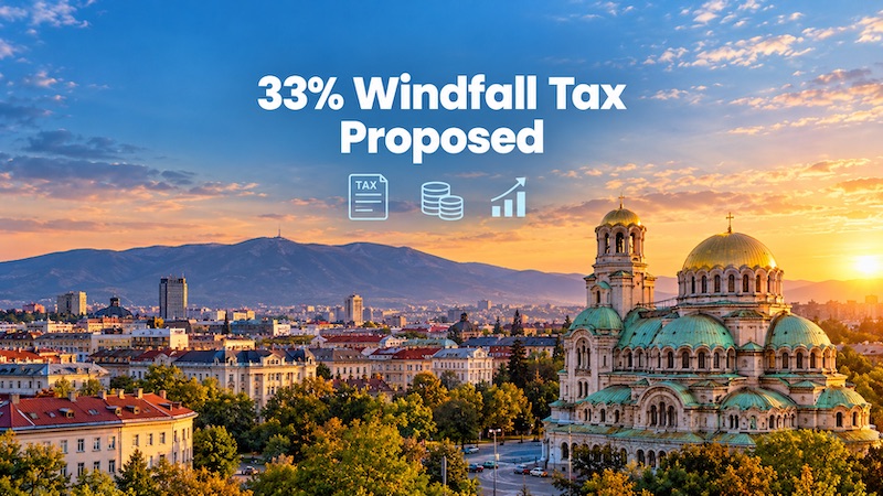 Bulgaria proposes 33% windfall tax in 2027 draft budgetary plan