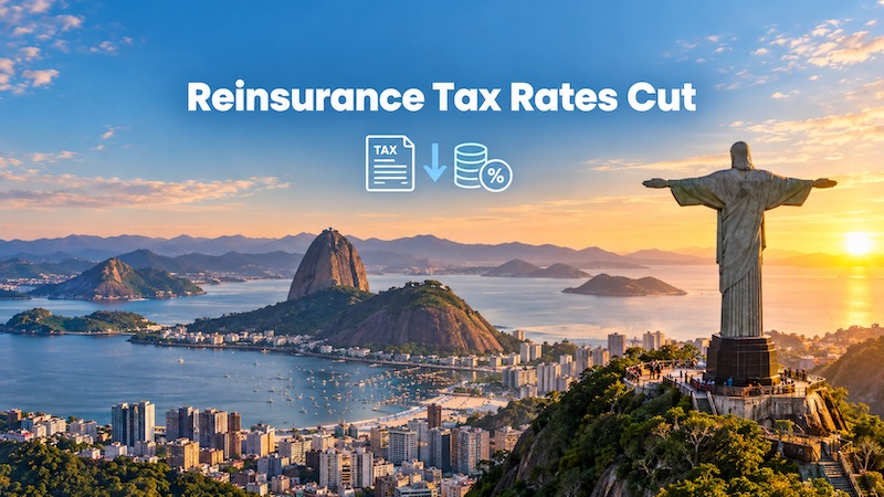 Brazil enacts law lowering CSLL rate for local reinsurance companies